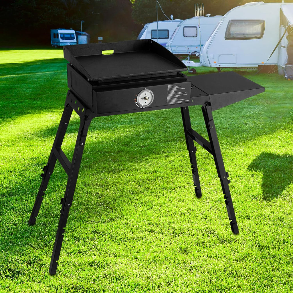 Portable Griddle Stand for Outdoor Camping Cooking H7018