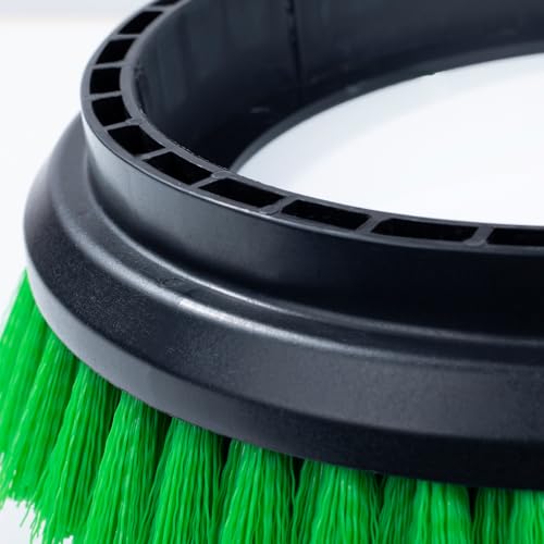12" Diameter Light-Duty Green Scrub Brush R470