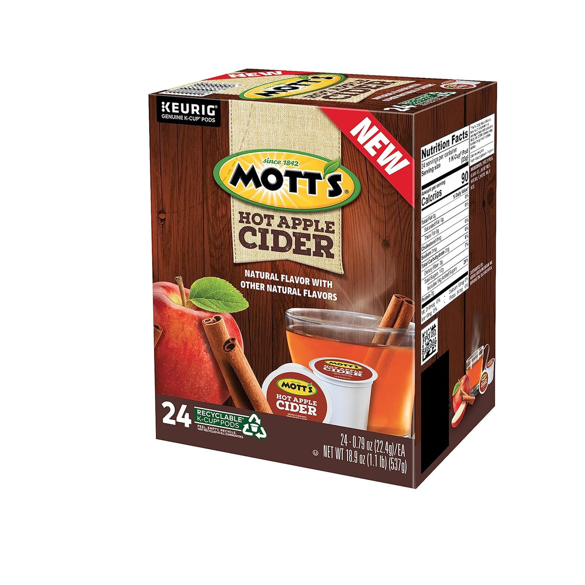 96 Count Apple Cider K-Cup Pods X421