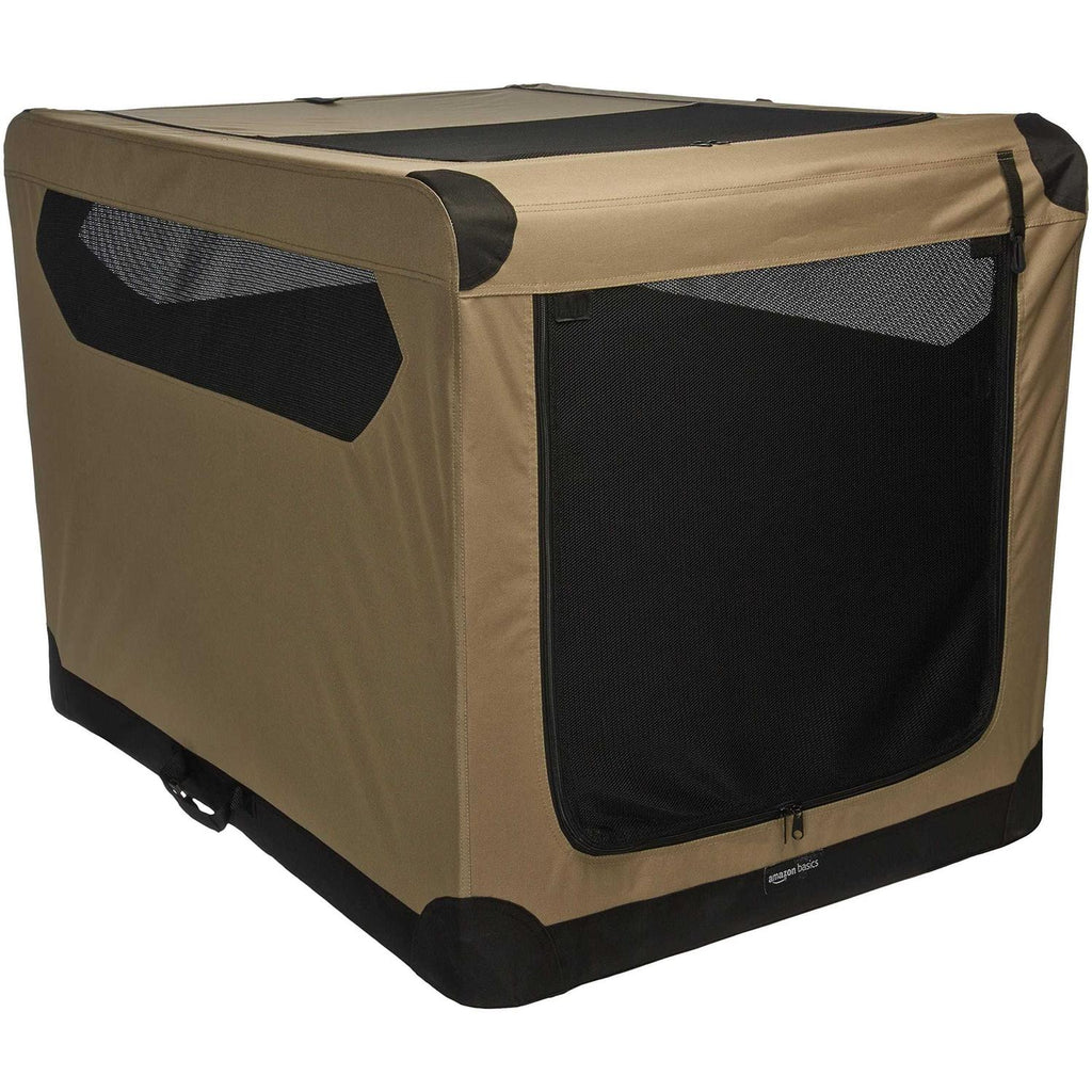 2-door Soft-sided Folding Travel Crate Dog Kennel C1209