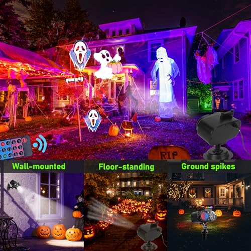 Holiday Projector with 10 HD Replaceable Slides R67608