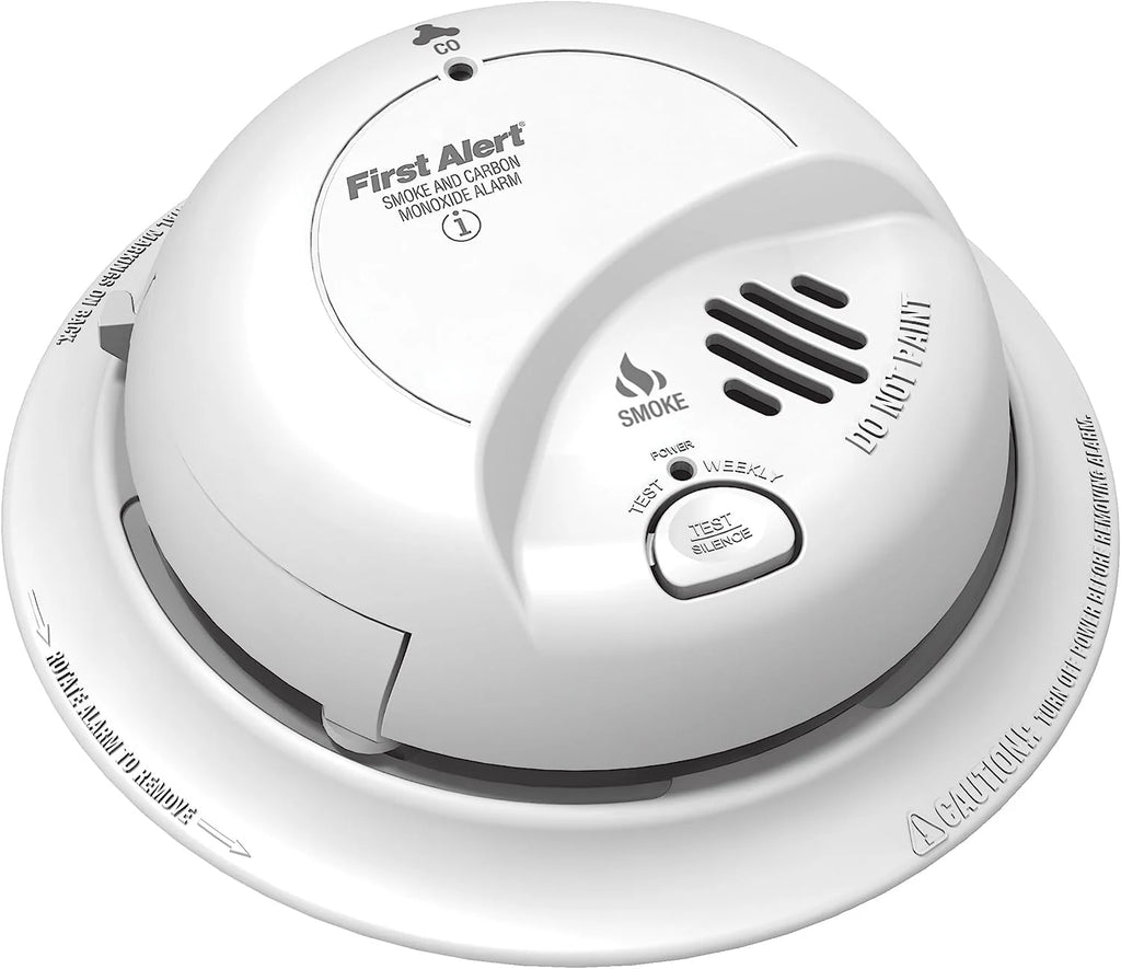 Smoke and Carbon Monoxide Detector with 9V Battery D5405