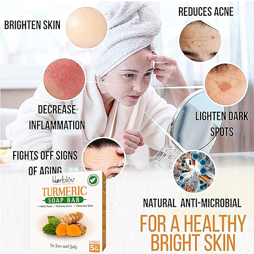 Natural Turmeric Soap Bar – 5oz S777857