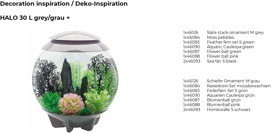 Slate Stack Ornament Medium Grey Aquariums C858015