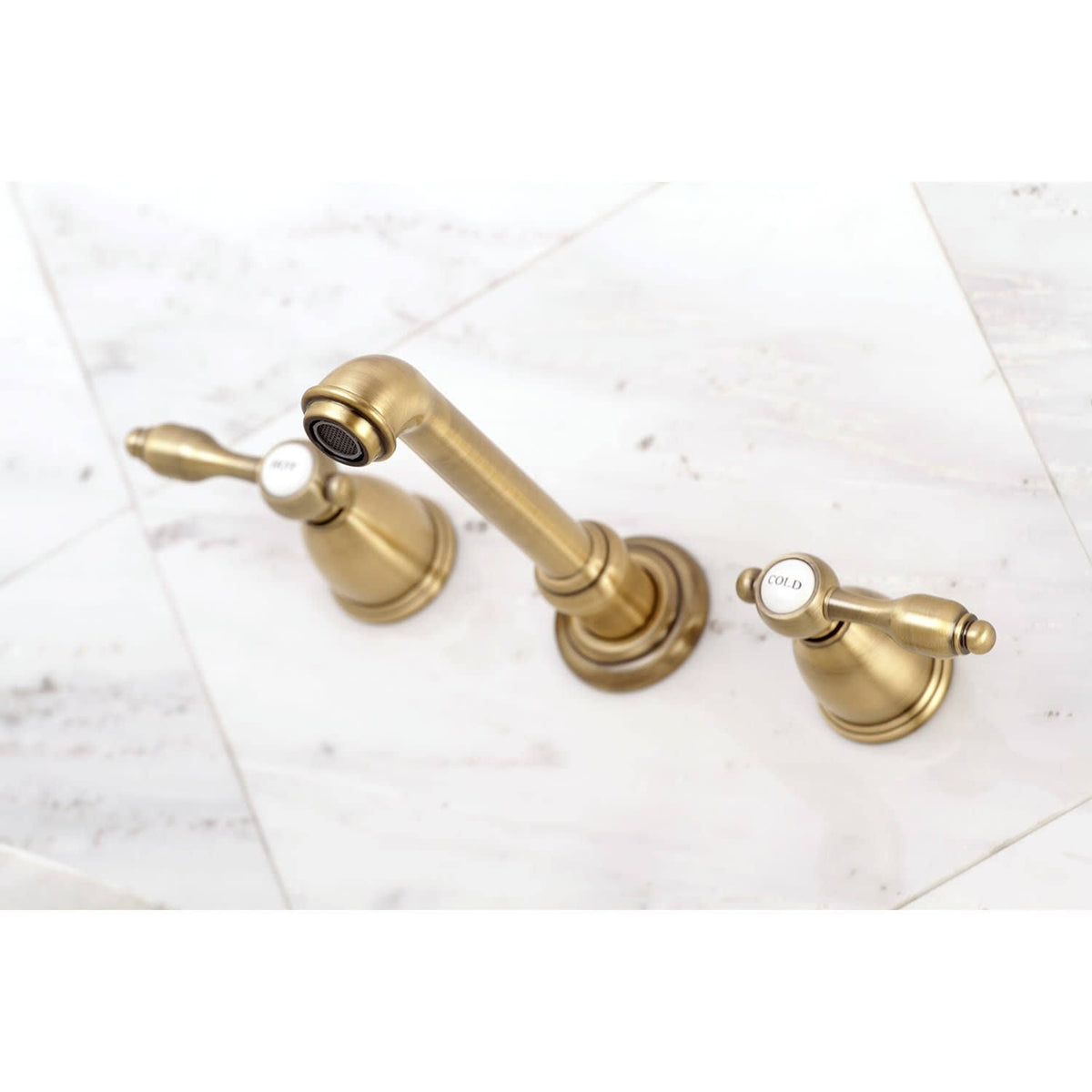 Wall Mount Roman Tub Filler Polished Chrome N188672