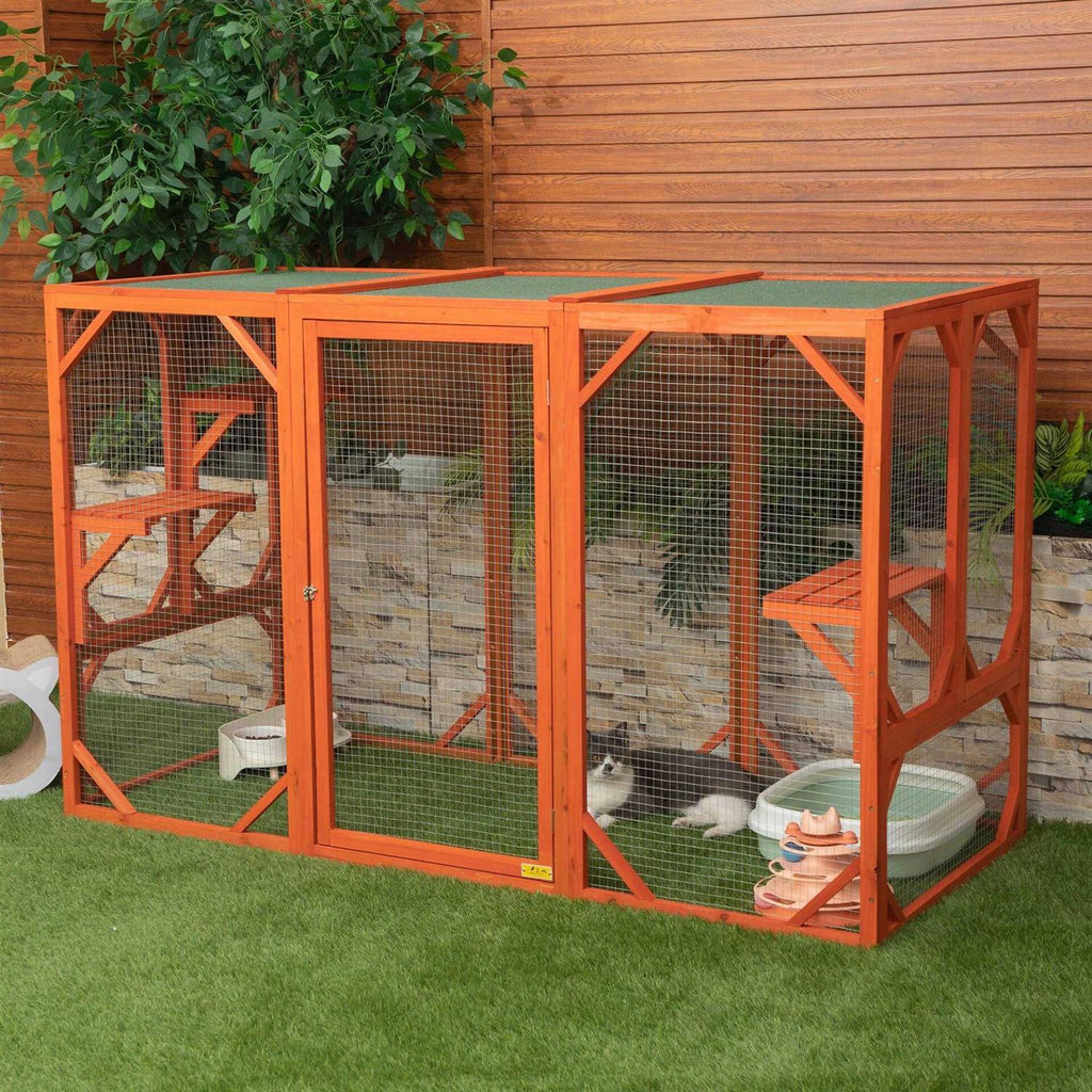 Outdoor Cat Enclosure Playpen Catio G710891