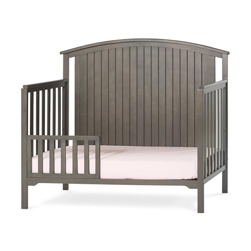 2-Piece Crib and Changing Table Nursery Set (Dapper Gray) P8990