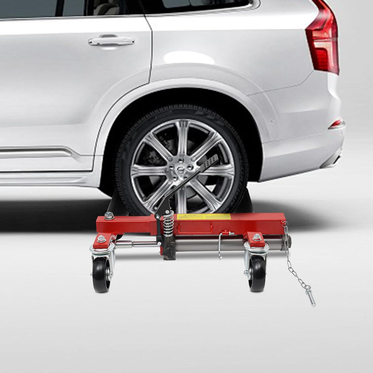 Heavy Duty Wheel Dolly with Ratcheting Foot Pedal U69236