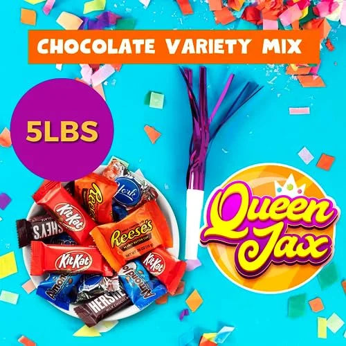 Assorted Chocolate Candy Variety Pack - 10 Lb Bulk Individually Wrapped Chocolate L334