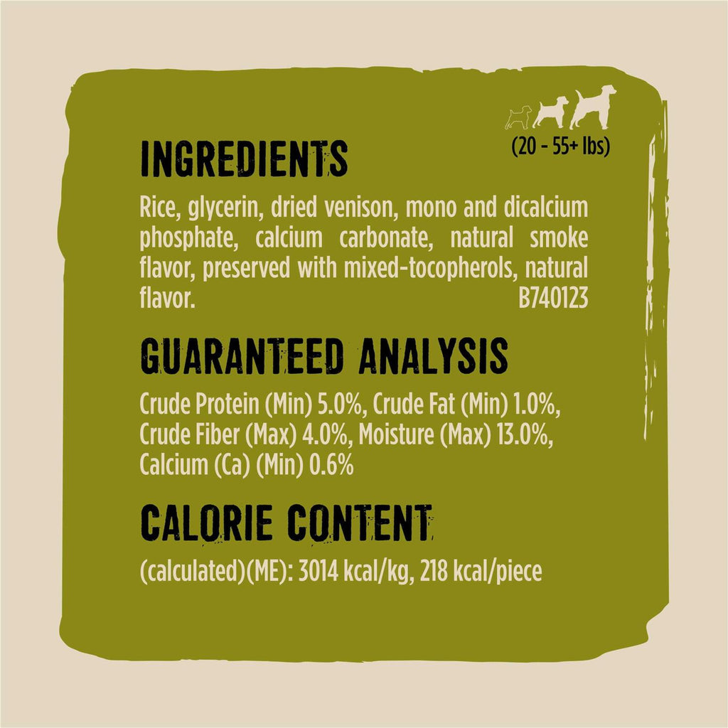 Wild Venison Dog Chew L433