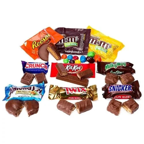 Assorted Chocolate Candy Variety Pack - 10 Lb Bulk Individually Wrapped Chocolate L334