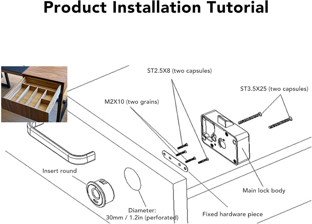 Smart Cabinet Lock N36137