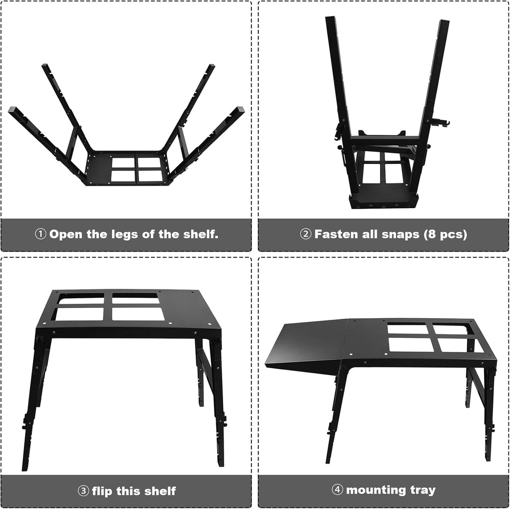 Portable Griddle Stand for Outdoor Camping Cooking H7018