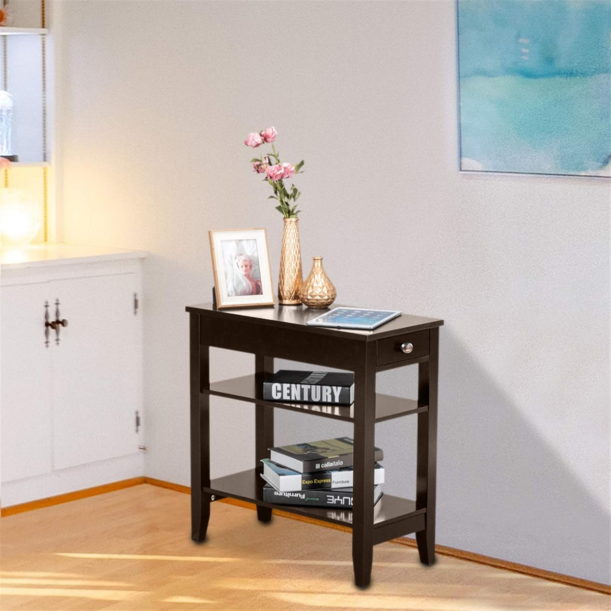 3-Tier Nightstand with Drawer H92922
