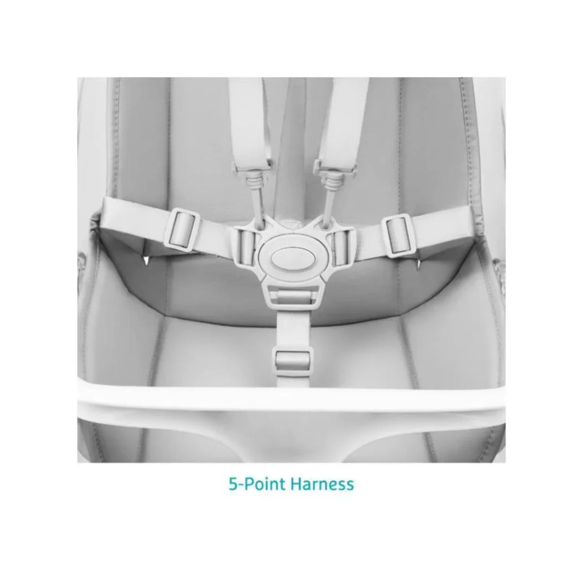 White Baby and Toddler High Chair I86441