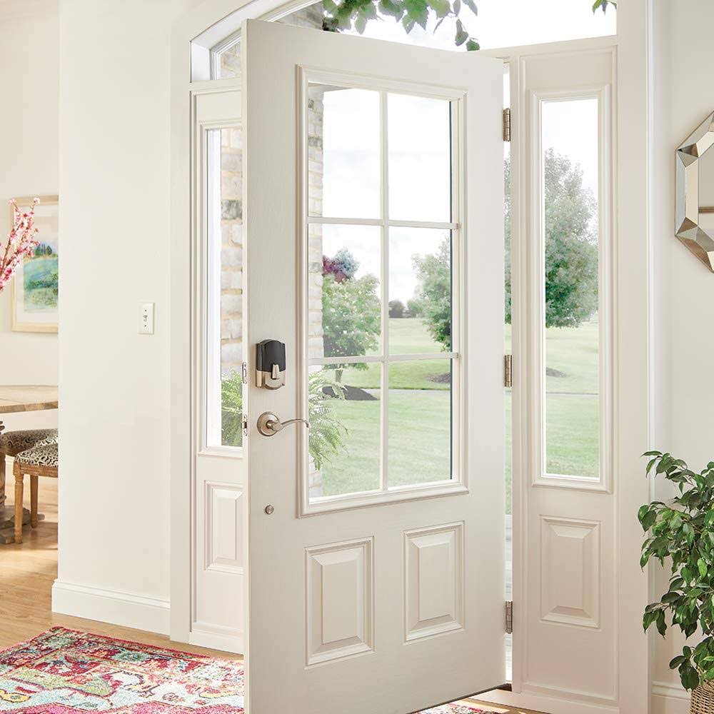 Satin Nickel WiFi Deadbolt U96285