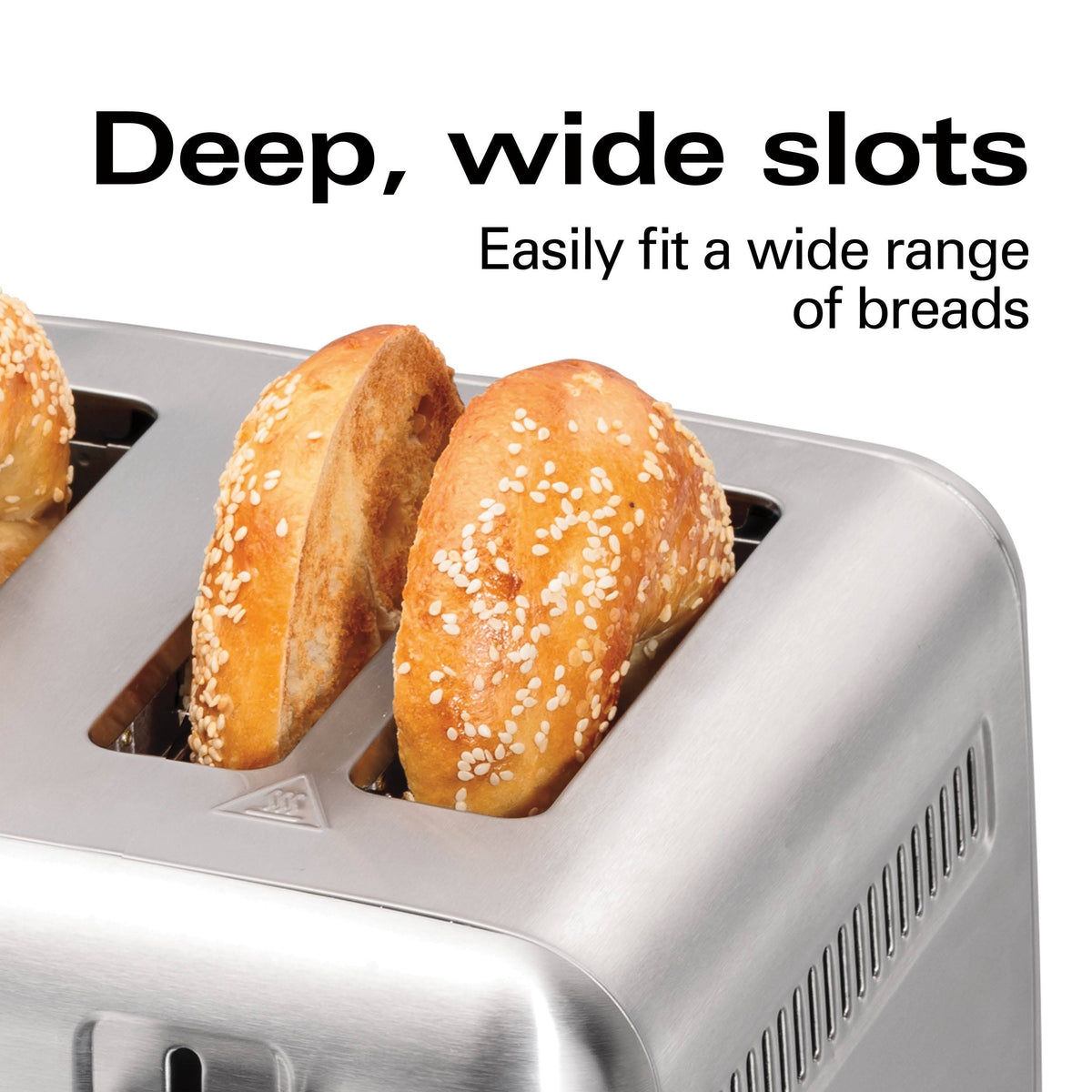 4 Slice Stainless Steel Toaster E628735