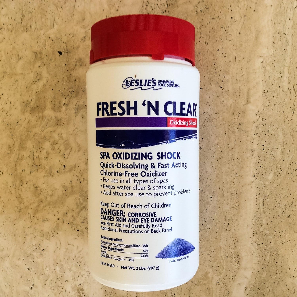 Granular Non Chlorine Oxidizing Pool Shock - 2 Pounds W1809