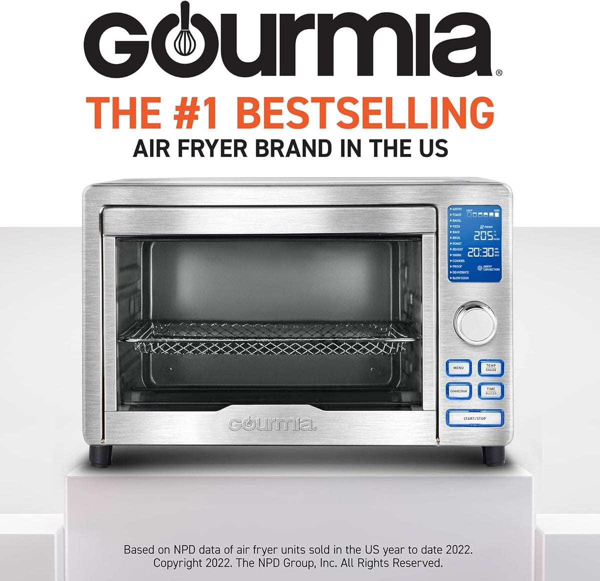 Stainless Steel Digital Toaster Oven Air Fryer Q494809