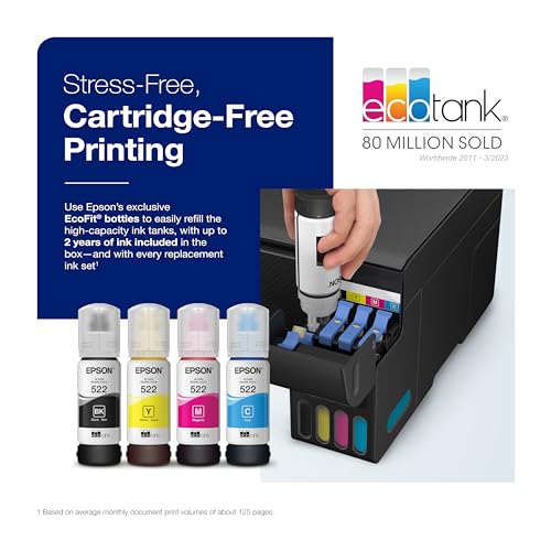 Wireless Color All-in-One Printer with Scan and Copy L23096