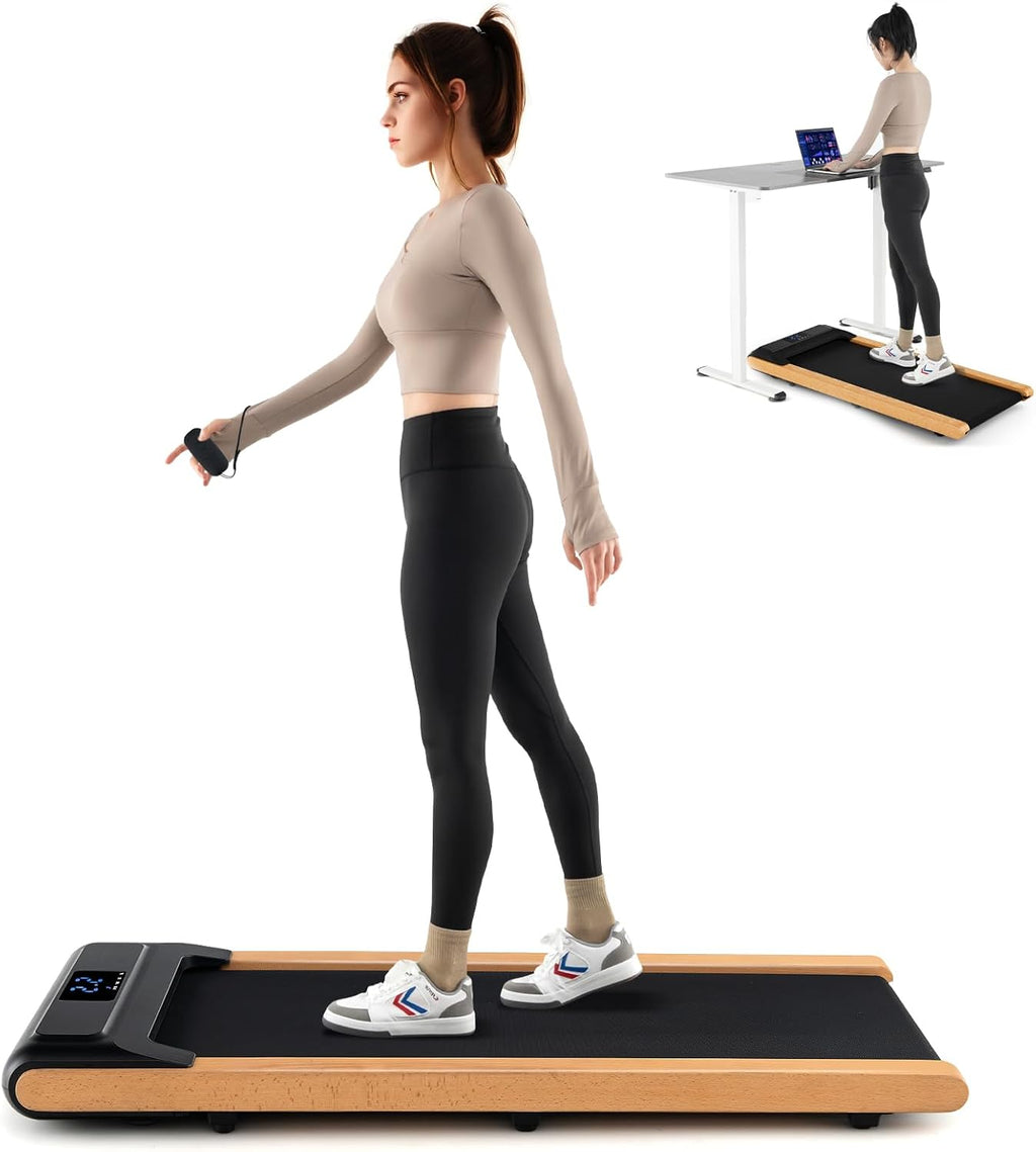 Walking Pad Treadmill with Remote Control and LED Display Q670