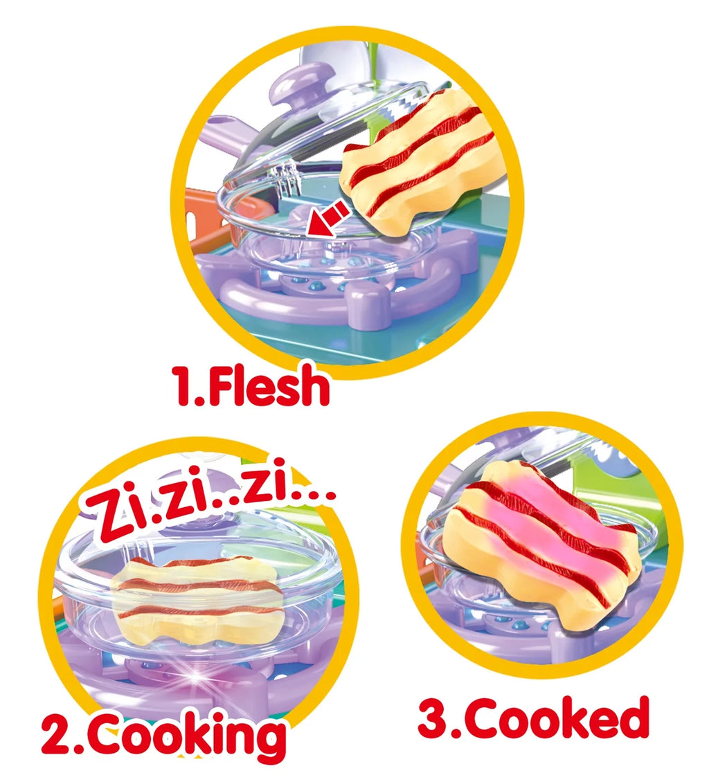 Mini Kitchen Playset With Sound And Color Changing Lights G79690