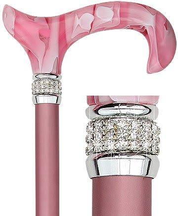 Pink Pearlz Adjustable Cane D652791
