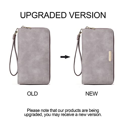 Womens Bifold Wristlet Wallet J862