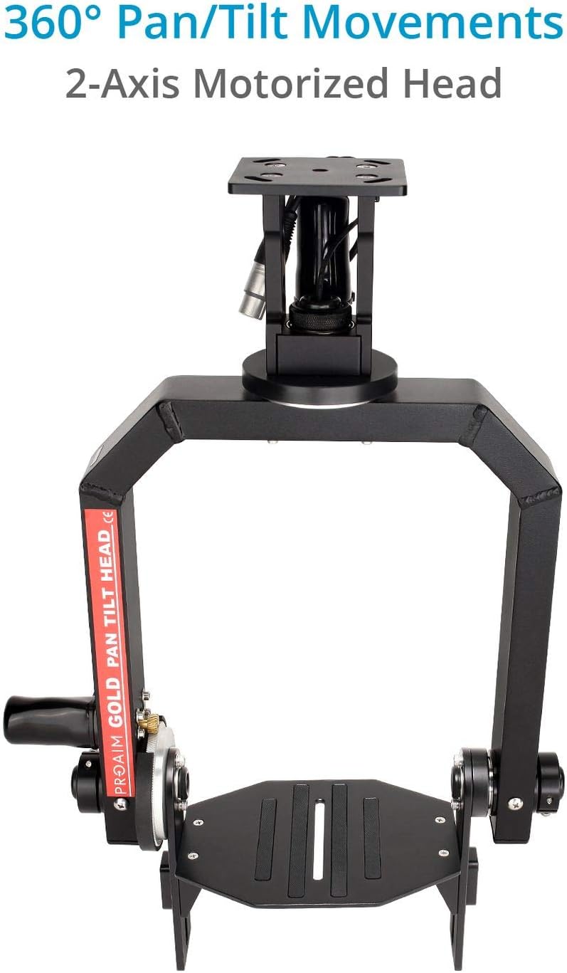 Gold Camera Pan Tilt Head with Joystick Control D34337