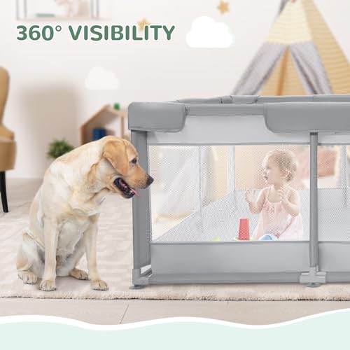 50x50 Baby Playpen with Gate U8441