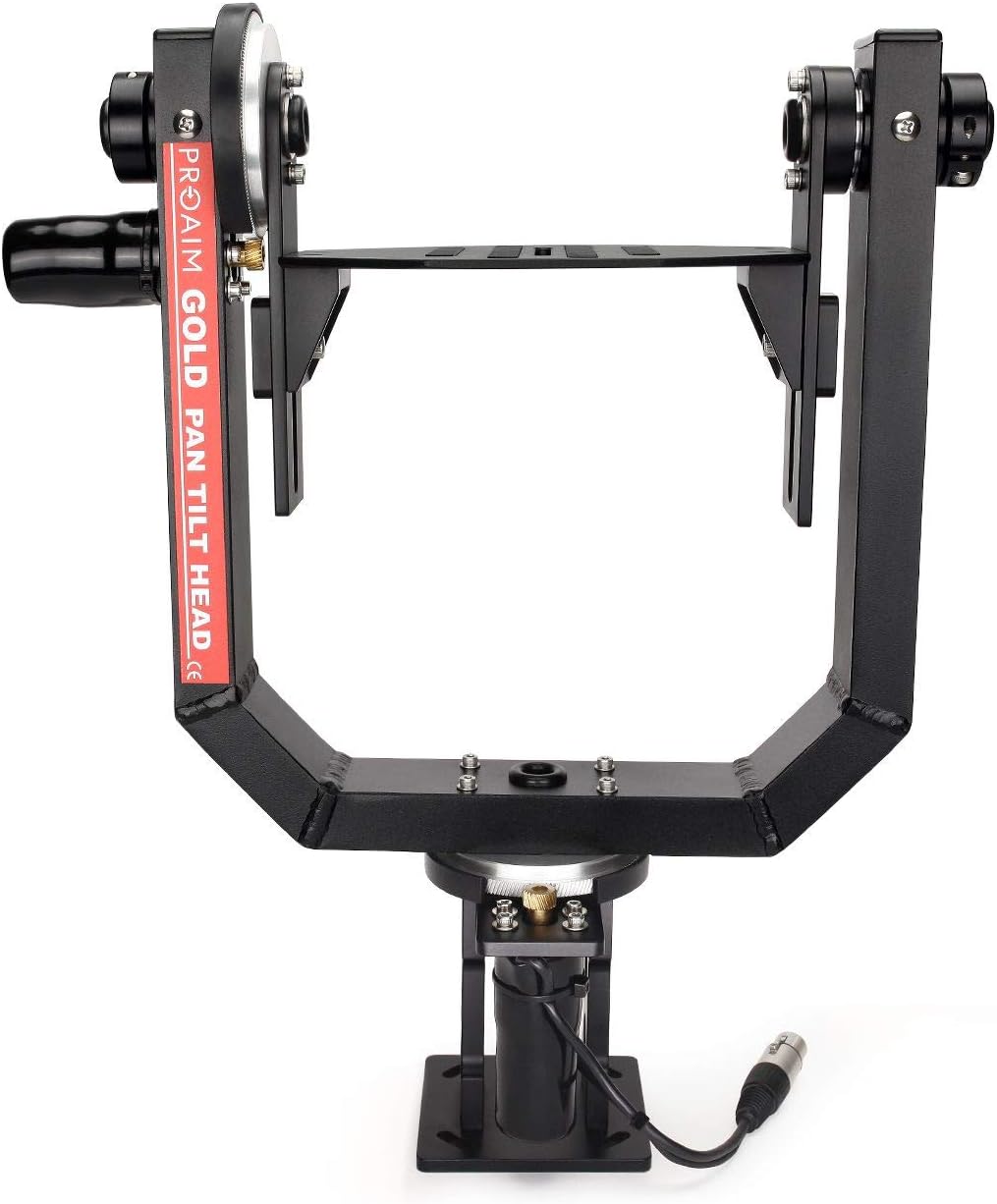 Gold Camera Pan Tilt Head with Joystick Control D34337