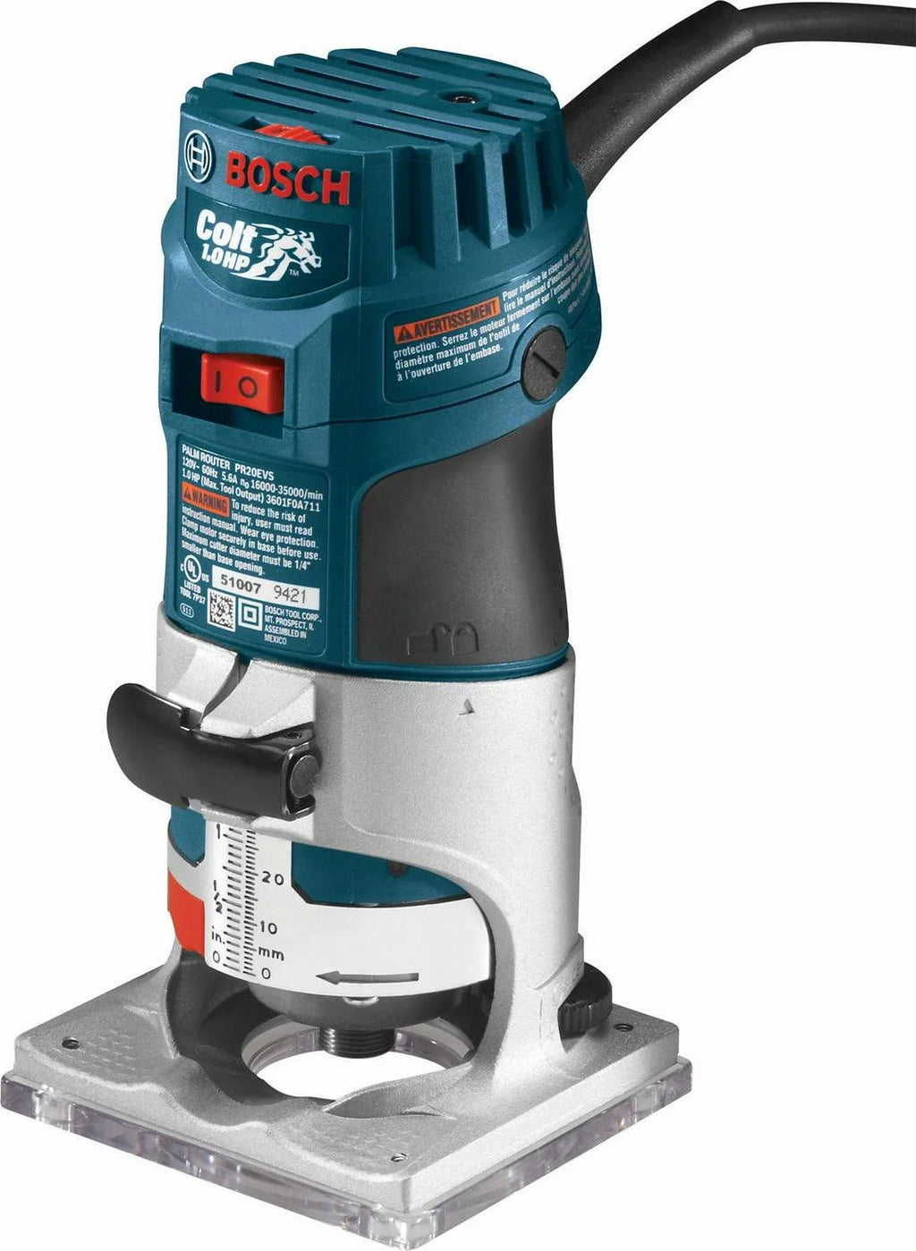 1 HP Variable Speed Palm Router S852