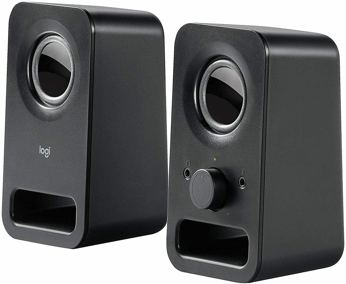 Black Wired Computer Speakers N118705