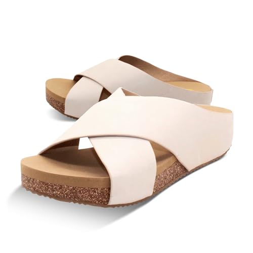 Wedge Sandals with EVA Insole and Rubber Outsole P6477
