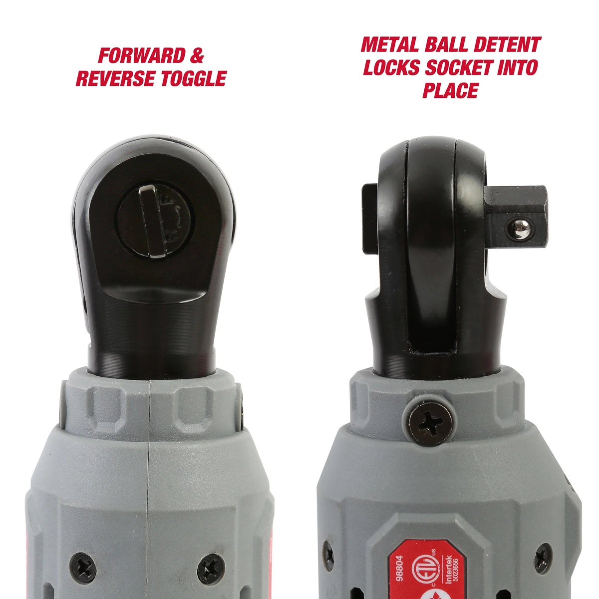 12V Max Lithium-Ion Cordless 3/8-Inch Ratchet with Battery and Charger U45570