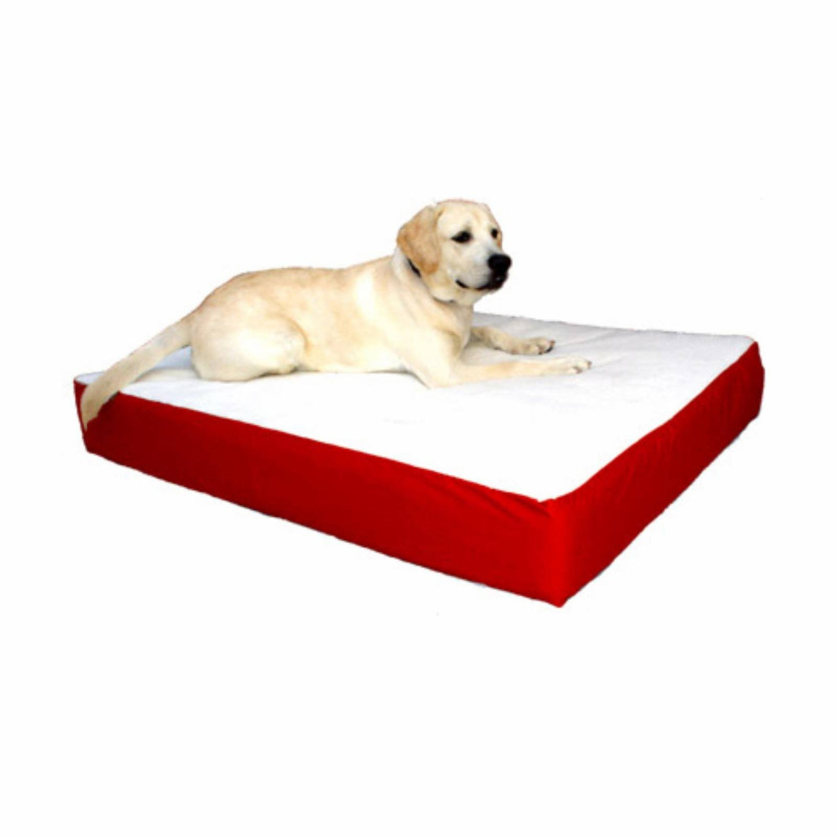 Orthopedic Double Pet Bed Red O882591