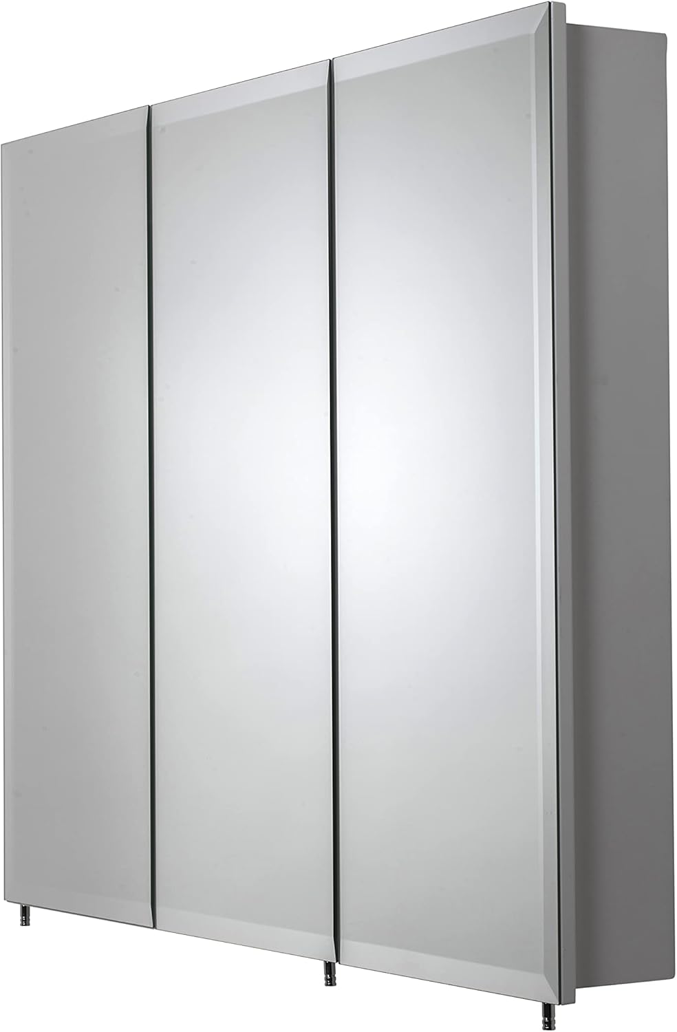 Triple Door Tri-View Cabinet, 30-Inch x 36-Inch, White W296700
