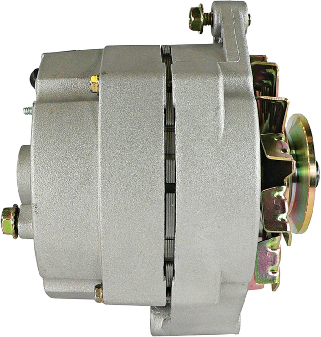 New Alternator Compatible with 10Si Delco 1-Wire 63 Amp With R-Terminal Stud On Rear T781424