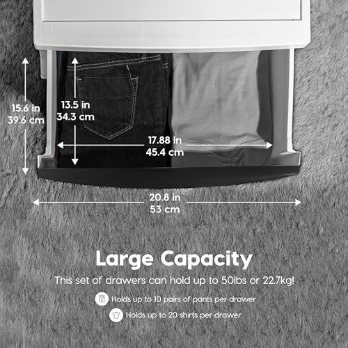Plastic 4-Drawer Storage Organizer P187646
