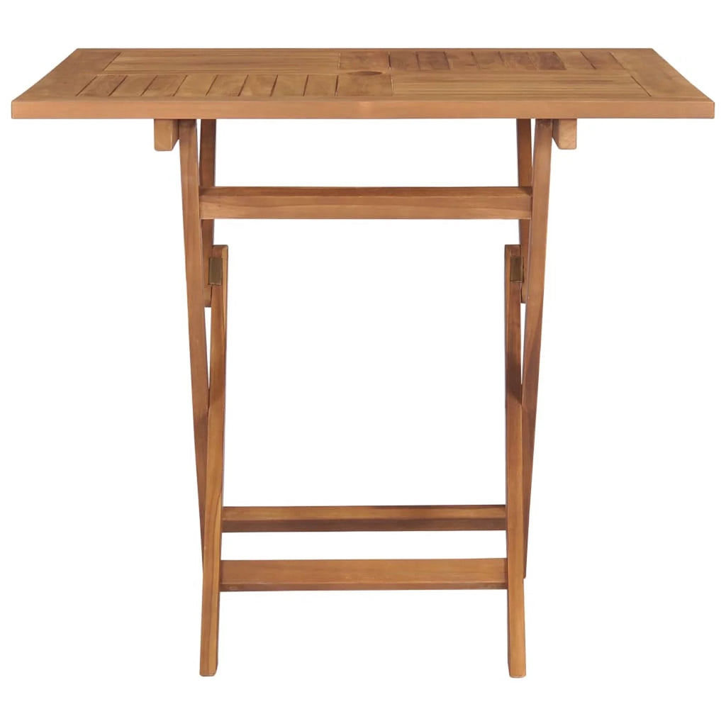 Folding Garden Table Solid Teak Wood V754462