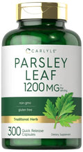Parsley Leaf Capsules 1200mg 300 Count Non-GMO Gluten Free Supplement Z409339