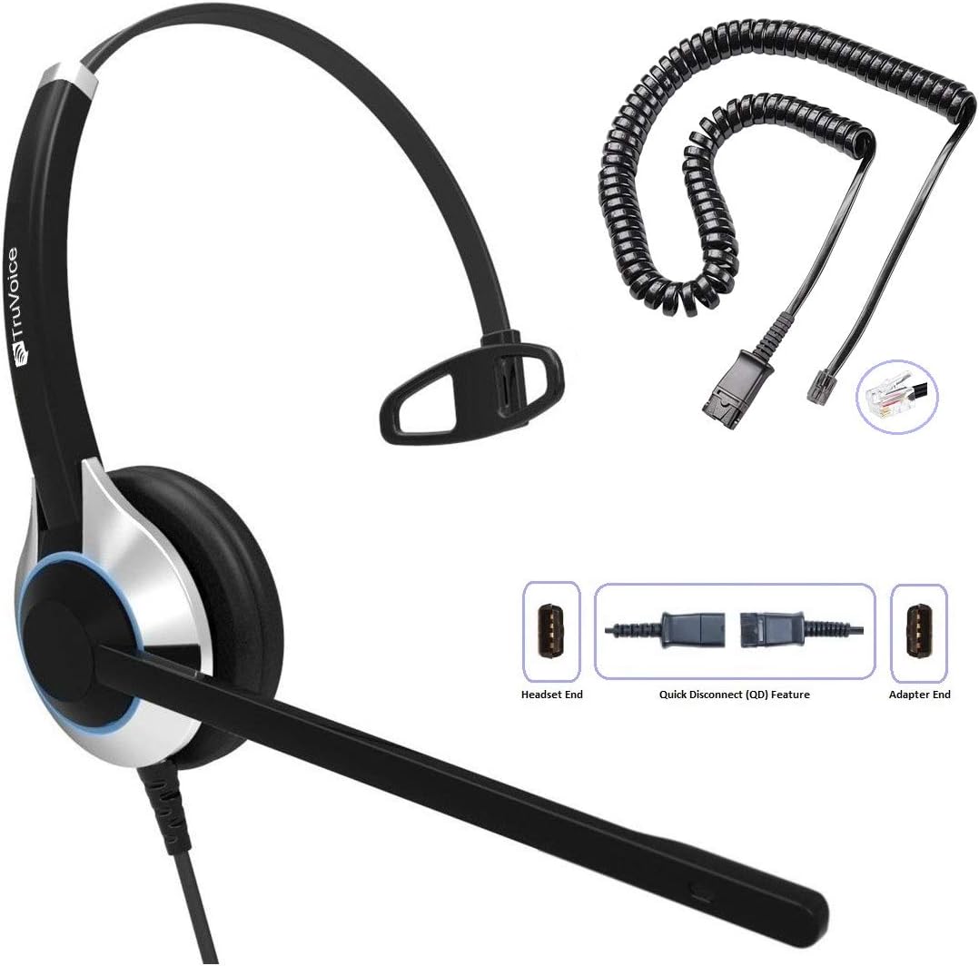 Headset with Noise Canceling Microphone & HD Speakers, Pack of 2 H1367