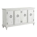 White Solid Wood 65" TV Stand N214835