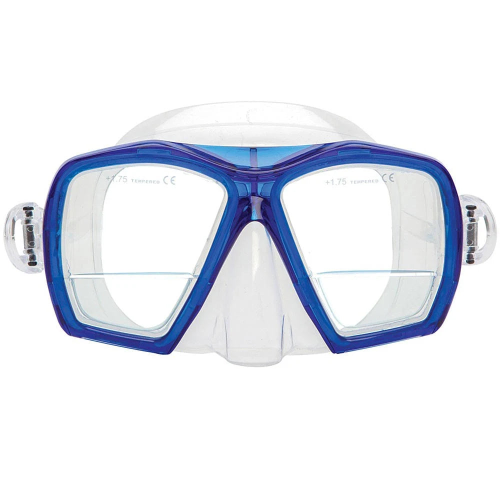 Bifocal Gauge Reader Mask with Magnifier Lens (Blue) P704482