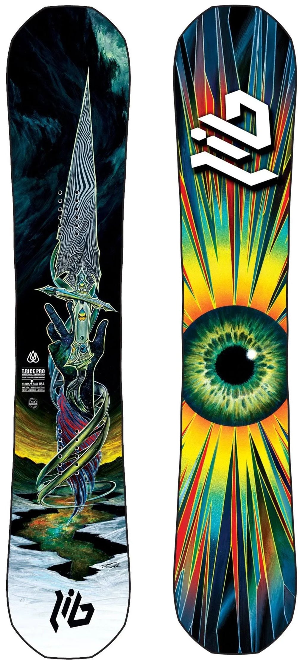Travis Rice Pro Blunt Snowboard 153 M608