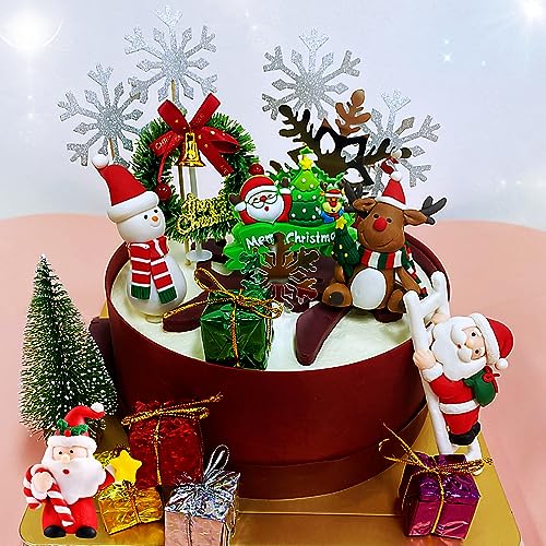 32 PCS Christmas Cake Topper N76686