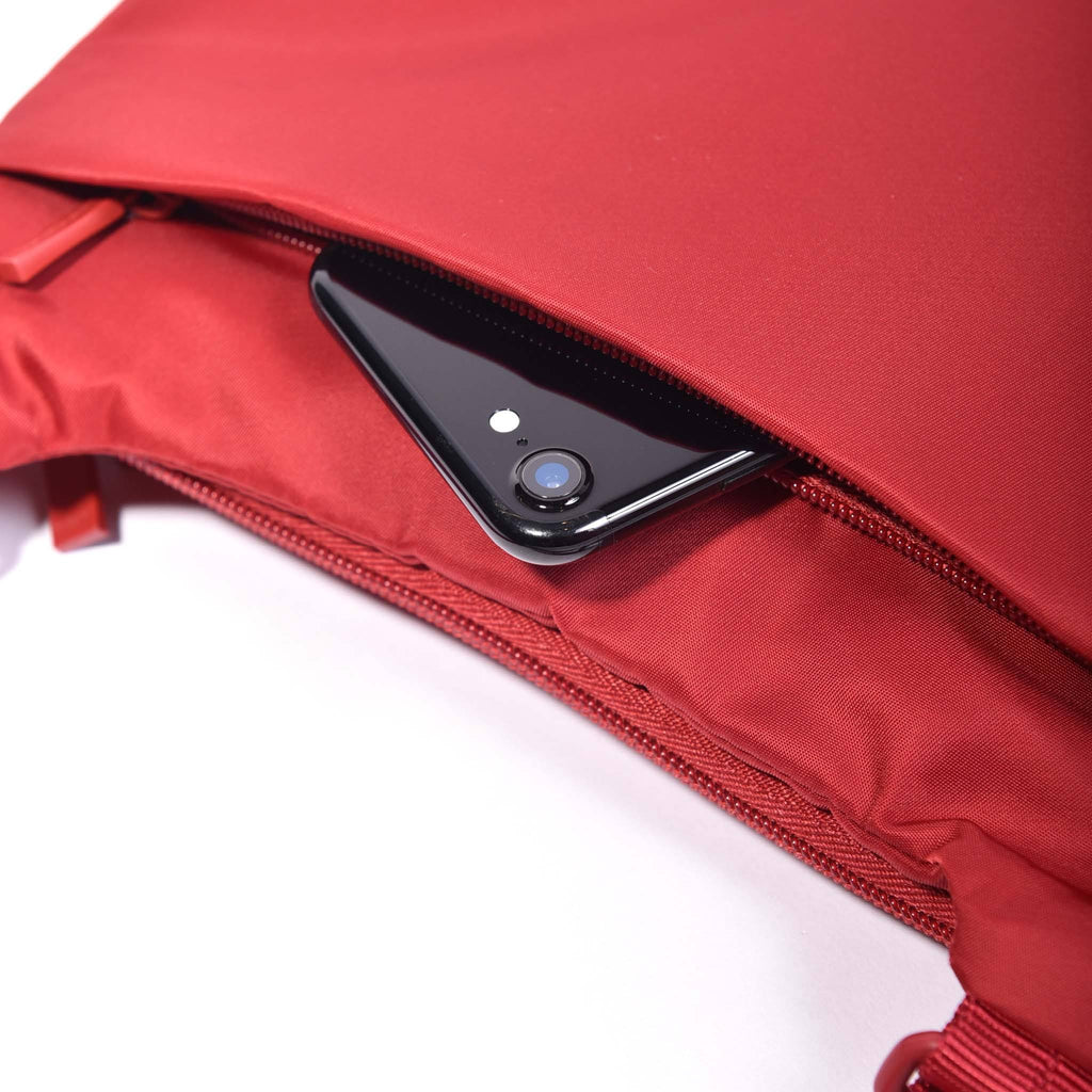 Blue RFID Crossbody with Safety Hook Y290