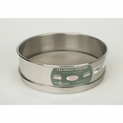 8x22 Test Sieve, Stainless Steel F315