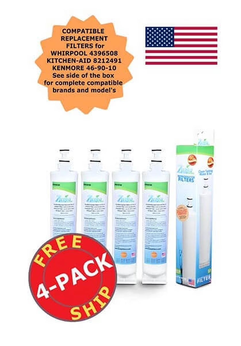 Refrigerator Water Filter 4 Pack K139
