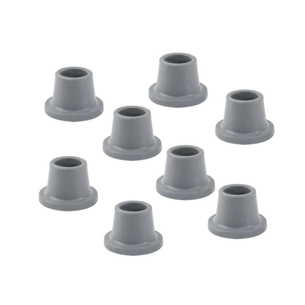 8x Shower Chair Feet Gray Rubber H773